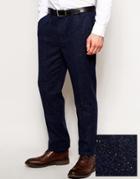 Asos Slim Fit Suit Pant In Fleck