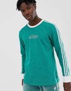 Adidas Skateboarding Long Sleeve T-shirt Green - Green