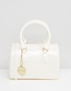 Silvian Heach Mini Plastic Grab Bag - Cream