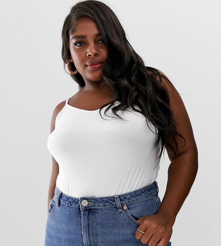 Asos Design Curve Ultimate Cami In White