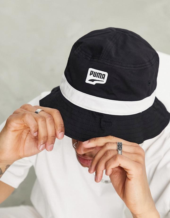 Puma Bucket Hat In Black