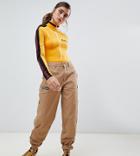 Ellesse Combat Pants With Pockets And Side Logo - Beige