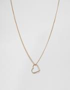Pieces Ivy Heart Necklace - Gold