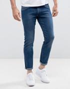 Wrangler Bryson Skinny Fit Jeans Far Blue - Blue
