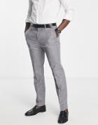 Bando Slim Suit Pants In Gray