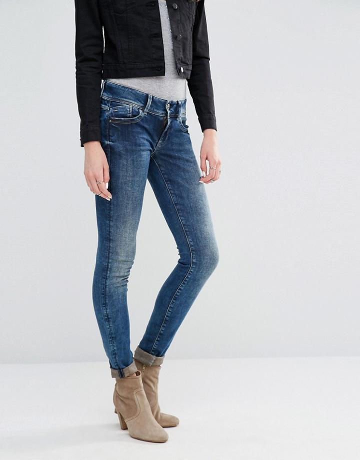 G Star Lynn Mid Skinny Jeans 34 - Rinsed 34