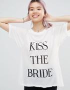 Wildfox Kiss The Bride T-shirt - Vintage Lace