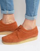 Clarks Originals Weaver Shoes - Orange