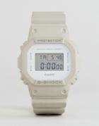 G-shock Dw-5600m-8er Digital Silicone Watch In Stone - Beige