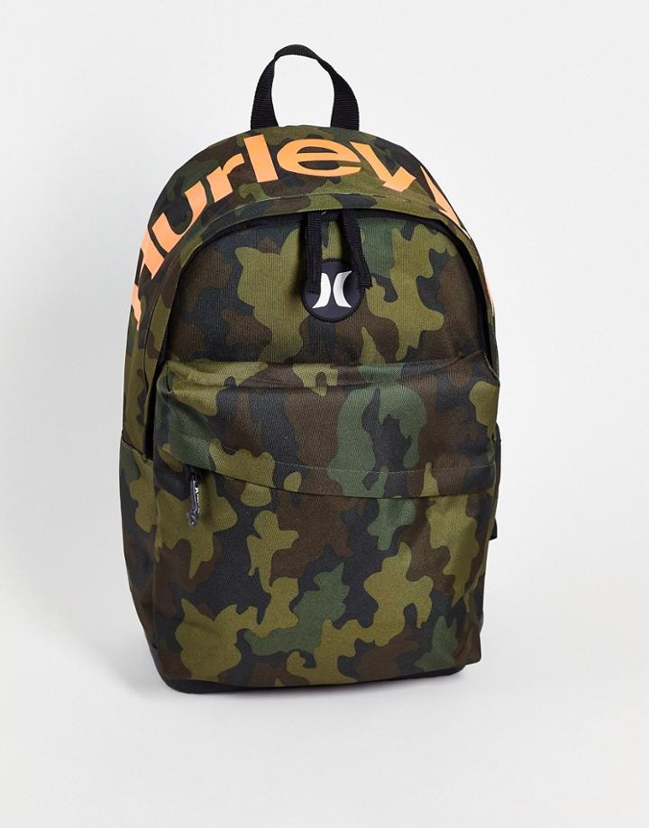 Hurley Groundswell Backpack In Camo-green