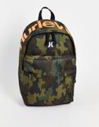 Hurley Groundswell Backpack In Camo-green