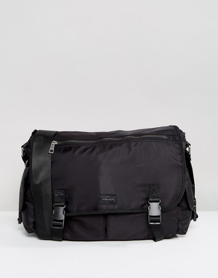 Peter Werth Nevinson Messenger Bag - Black