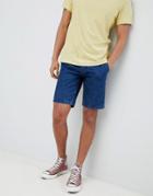 Only & Sons Denim Shorts-blue