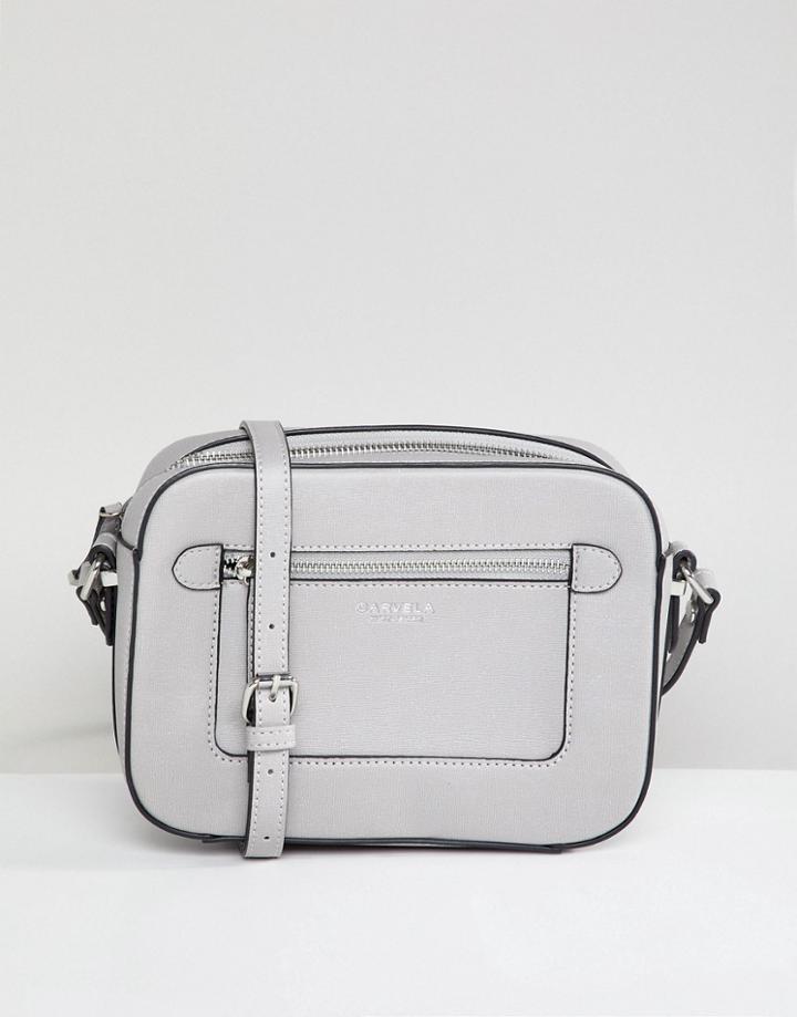 Carvela Mia Crossbody Bag - Gray