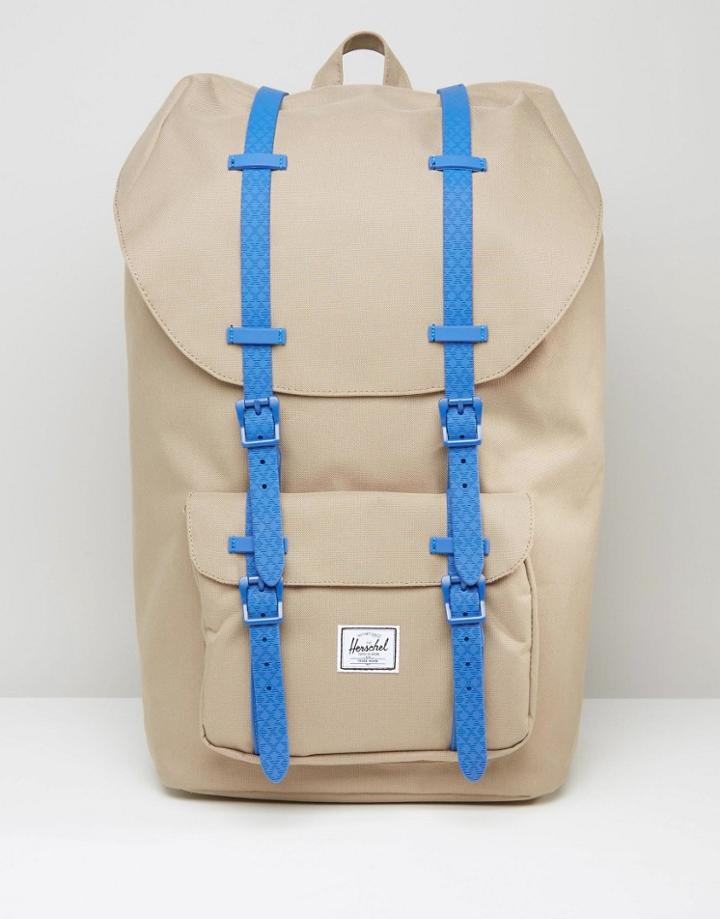 Herschel Supply Co Little America Backpack In Beige 25l - Beige