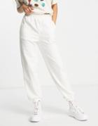 Urban Revivo Jogger Pants In White