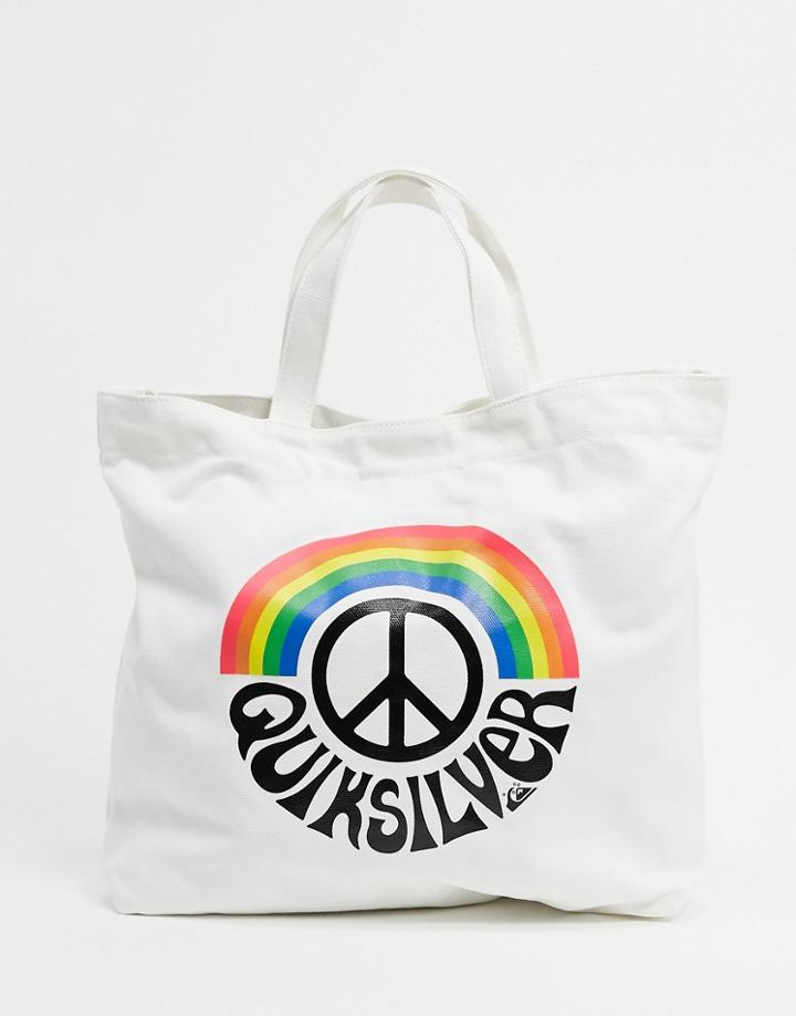 Quiksilver Og Tote Bag In White