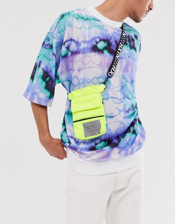 Hxtn Supply Flight Bag In Neon Yellow