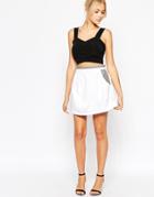 Hedonia Riveria Mini Skirt - White