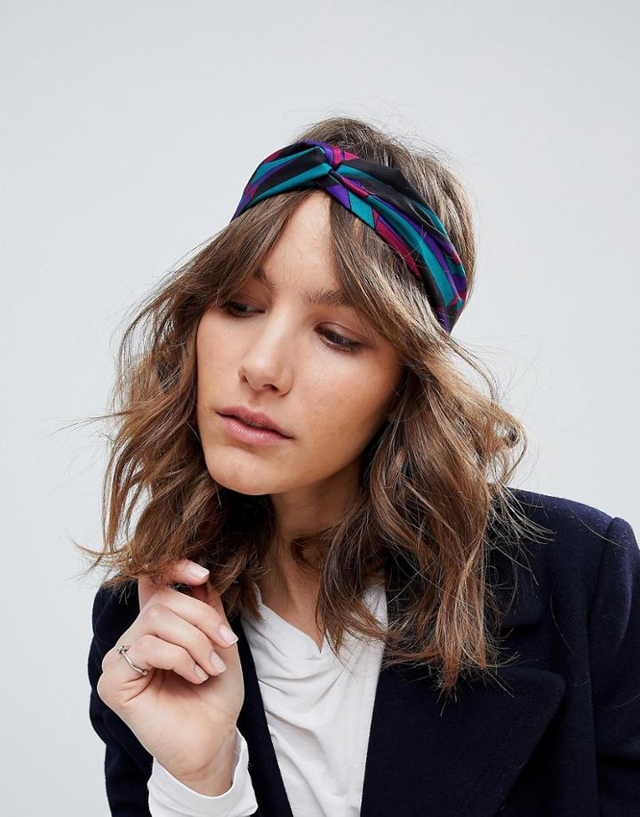 Asos Geo Color Twist Headband - Multi