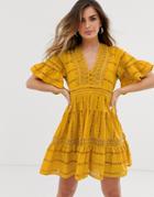 Rahi Paradise Tunic Dress-yellow
