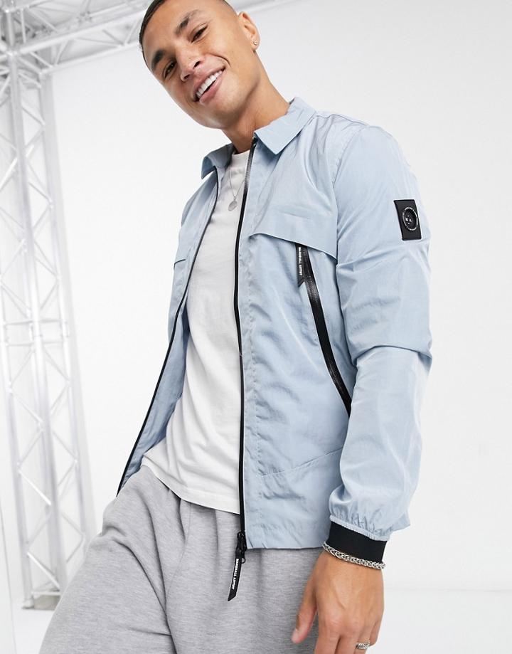 Marshall Artist Molecular Kita Technical Jacket In Blue-blues