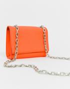 New Look Cross Body Bag In Neon Orange - Orange