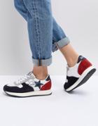 Tommy Jeans Star Color Block Sneakers - Blue