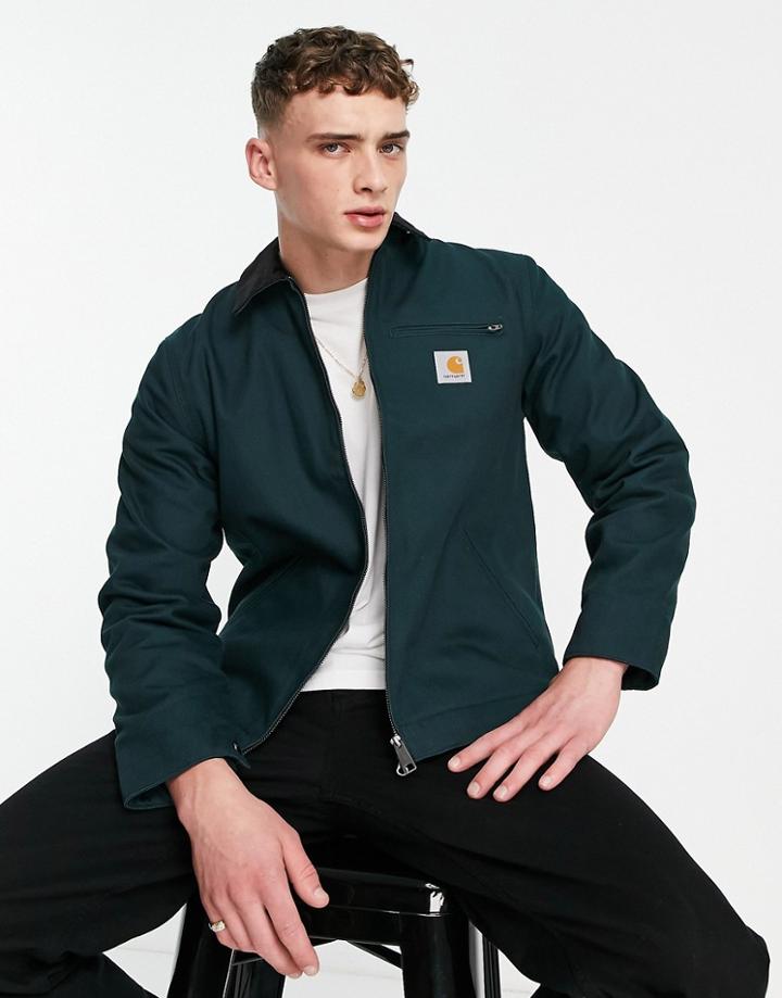 Carhartt Wip Detroit Jacket In Forest Green