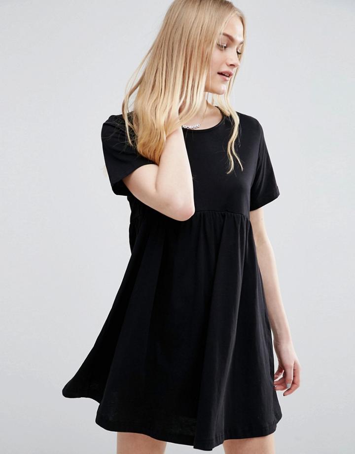 Asos Ultimate Smock Dress - Black