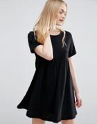 Asos Ultimate Smock Dress - Black
