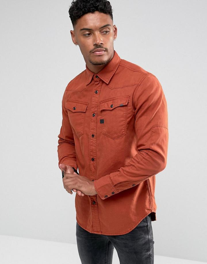 G-star 3301 Pm Shirt - Red