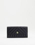 Ted Baker Selbet Wallet In Black-pink