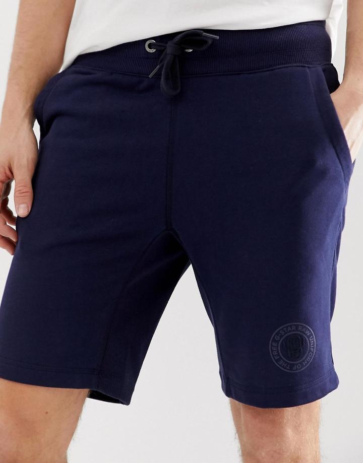 G-star Bolt Jersey Shorts In Navy
