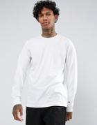 Carhartt Wip Long Sleeve Base Regular Fit T-shirt - White