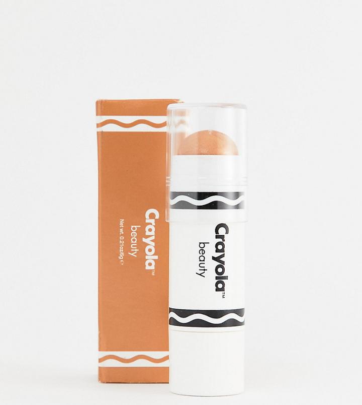 Crayola Highlighter Crayon - Sun Gold-purple