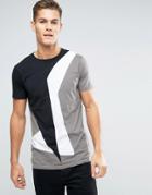 Lindbergh Pattern Cut & Sew T-shirt - Beige