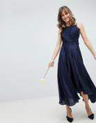 Coast Jannie Midi Dress - Navy