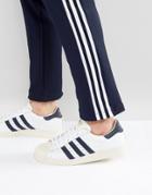 Adidas Originals Superstar Sneakers In White Bz0145 - White