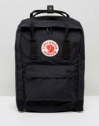 Fjallraven 15 Large Kanken Backpack - Black