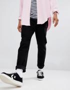 Cheap Monday Audiac Tapered Jeans Deep Black - Black