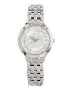 Armani Exchange Ax5415 Sparkle Center Silver Watch - Silver