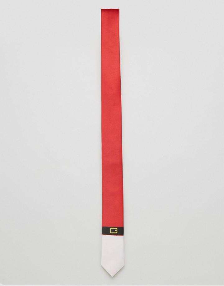 Ssdd Santa Tie - Red