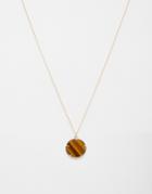 Weekday Flat Necklace - Gold
