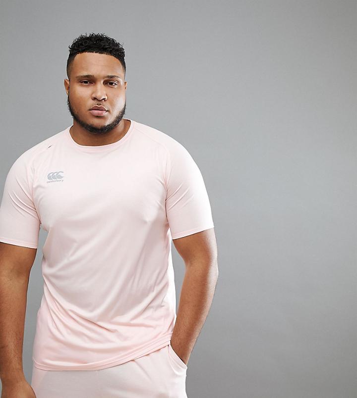 Canterbury Plus Vapordri T-shirt In Pink Exclusive To Asos E54 6650 Z90 - Pink