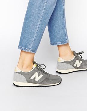 New Balance 420 Gray Vintage Sneakers - Gray