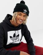 Adidas Originals Pom Pom Beanie In Black D98942 - Black