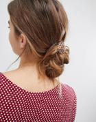 Orelia Rose Gold Crown Chakra Hair Clip - Gold