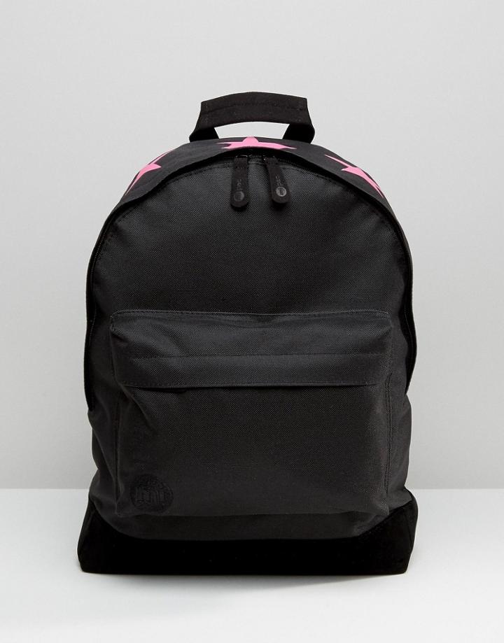 Mi-pac Exclusive Pink Top Stars Backpack - Black
