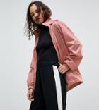 Asos Petite Rainwear Jacket With Fanny Pack - Pink